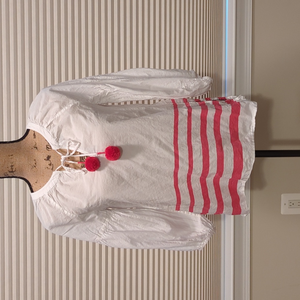 Tommy Bahama white cotton long sleeve